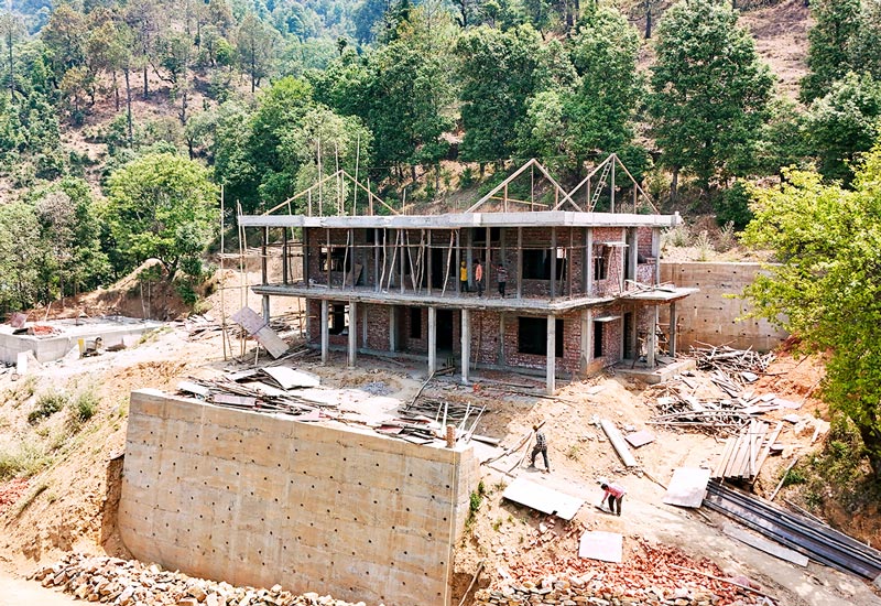 Construction Progress of Visitor's Centre