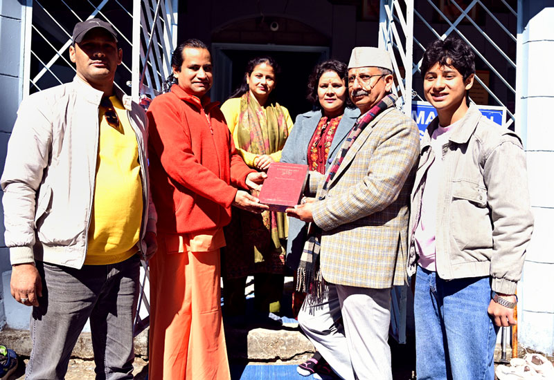 Justice Alok Mahra Visit to Babaji Cave and Smriti Bhavan