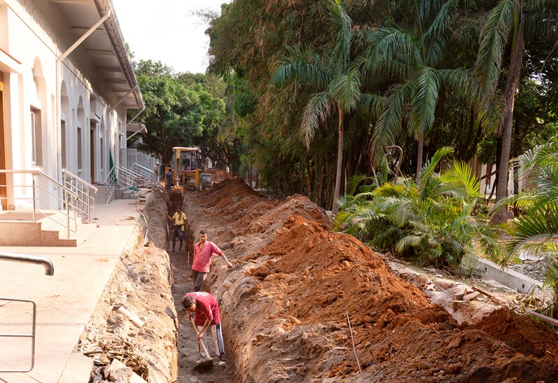 Sewage and Drainage Systems - Trenches