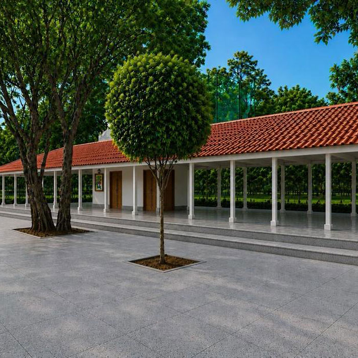Architectural Rendition of Shiva Mandir Renovation